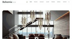 Desktop Screenshot of bohemialux.com
